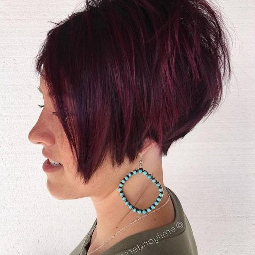 Balayage For Short Stacked Bob Hairstyles (Photo 11 of 20)