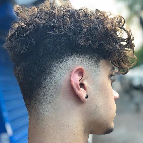 Curly Highlighted Mohawk Hairstyles (Photo 19 of 20)