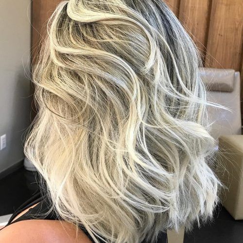 Medium Silver Layers Hairstyles (Photo 7 of 20)
