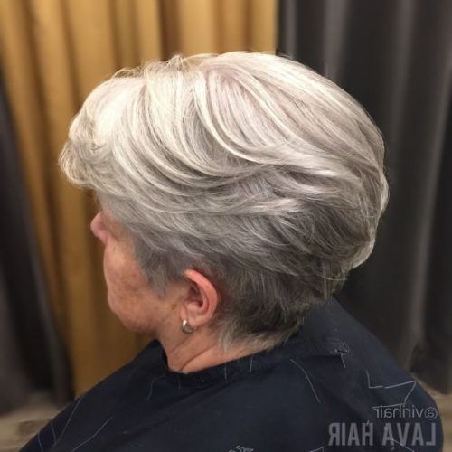 Gray Pixie Haircuts For Older Women (Photo 8 of 20)