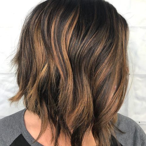 Long Disconnected And Highlighted Shag Haircuts (Photo 17 of 20)