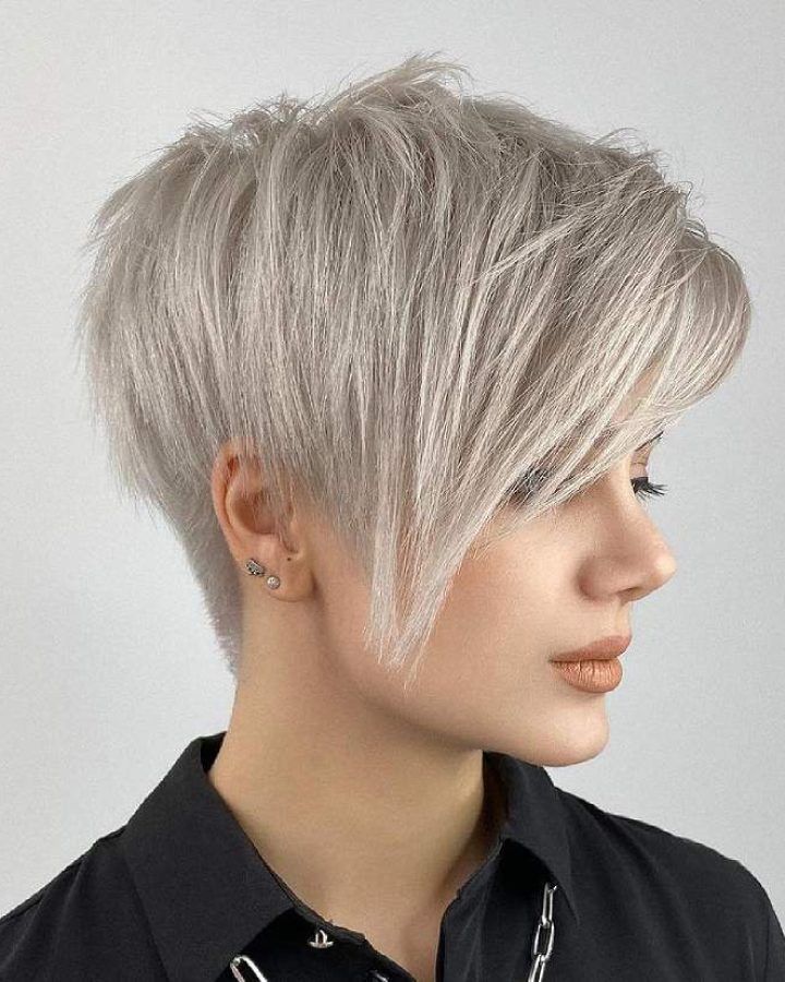 20 Inspirations Layered Top Long Pixie Hairstyles