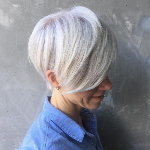 Gray Pixie Haircuts With Messy Crown (Photo 12 of 20)