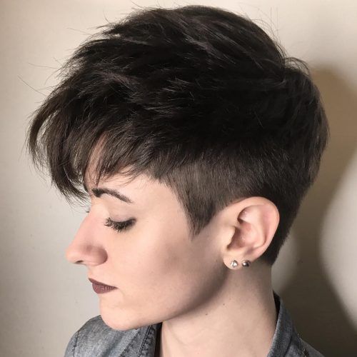 Gray Pixie Haircuts With Messy Crown (Photo 17 of 20)
