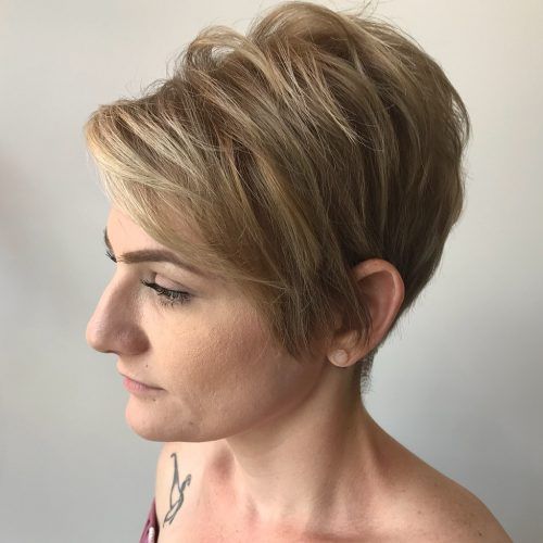 Long Pixie Haircuts With Angled Layers (Photo 11 of 20)