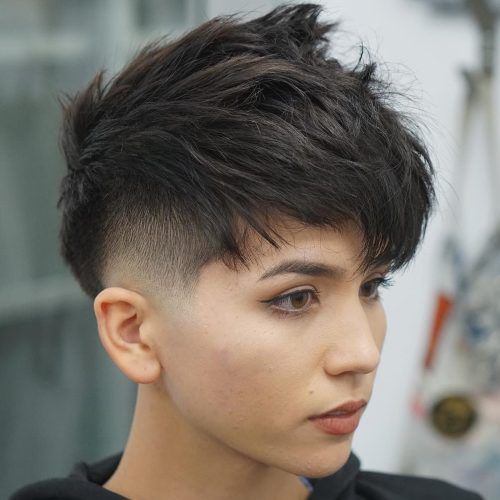 Tapered Pixie Boyish Haircuts For Round Faces (Photo 7 of 20)