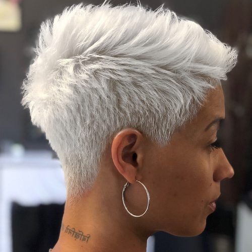 Side-Parted Pixie Hairstyles With An Undercut (Photo 11 of 20)
