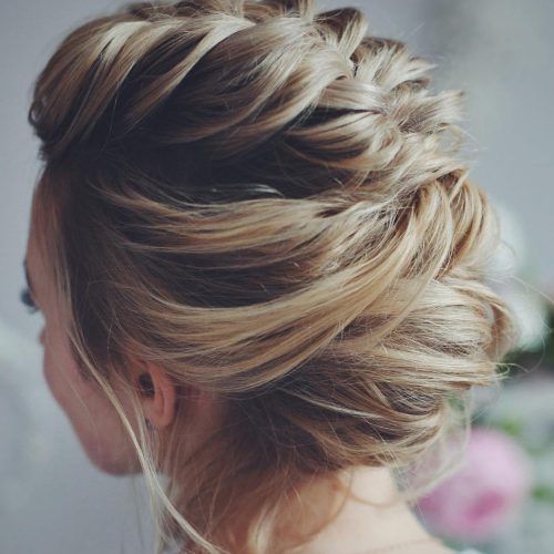 Curly Messy Updo Wedding Hairstyles For Fine Hair (Photo 18 of 20)
