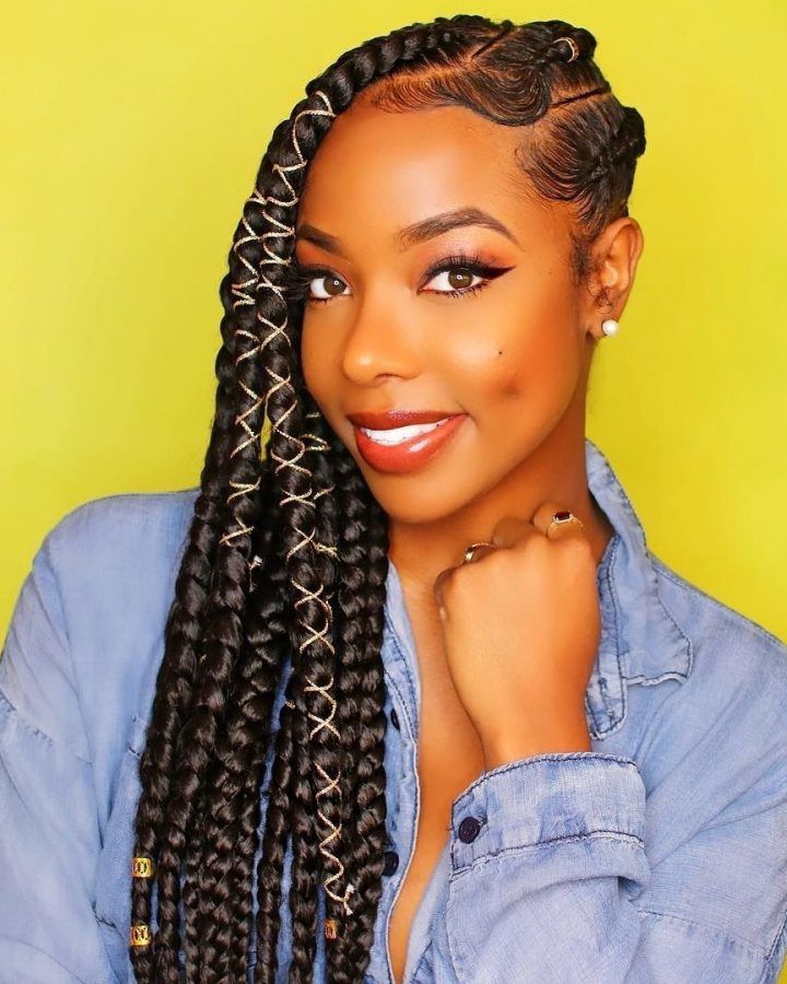 15 Collection of Cornrows Hairstyles to the Side