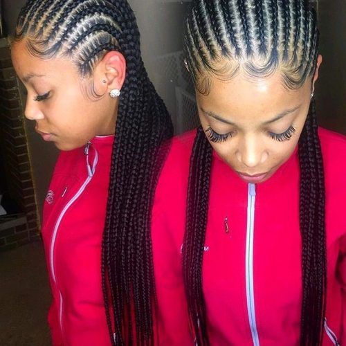 Straight Back Braided Hairstyles (Photo 1 of 15)
