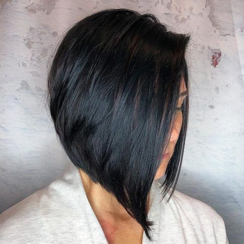 Angled Bob Hairstyles With Razored Ends (Photo 10 of 20)