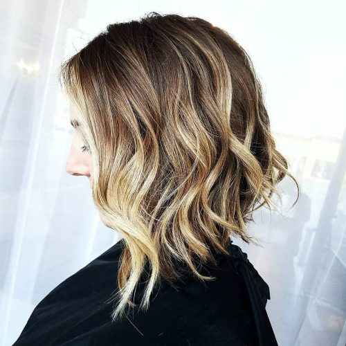Longer Textured Haircuts With Sun-Kissed Balayage (Photo 12 of 20)