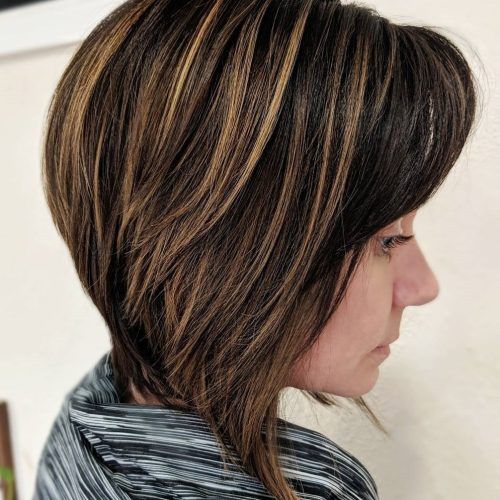 Angled Bob Hairstyles With Razored Ends (Photo 12 of 20)