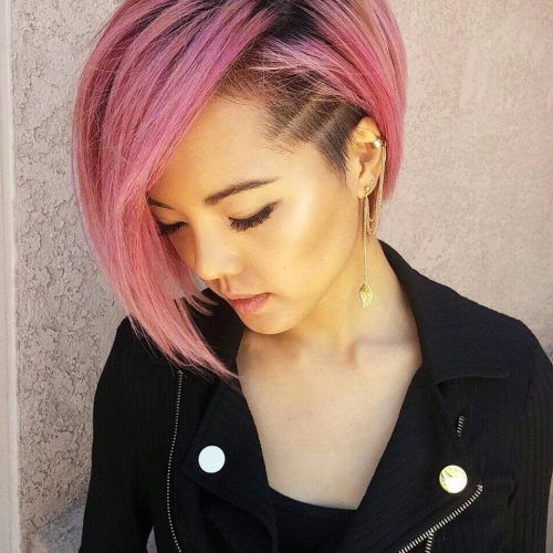 Edgy Purple Tinted Pixie Haircuts (Photo 8 of 20)