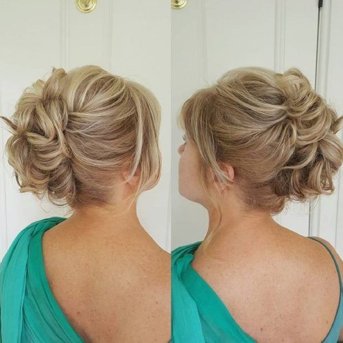 Messy Woven Updo Hairstyles For Mother Of The Bride (Photo 3 of 20)