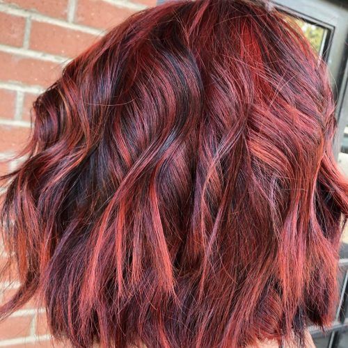 Natural Brown Hairstyles With Barely-There Red Highlights (Photo 11 of 20)