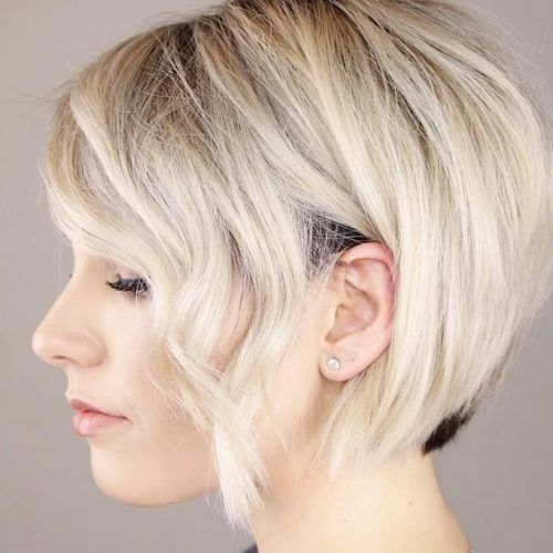 Pixie Bob Hairstyles With Braided Bang (Photo 13 of 20)