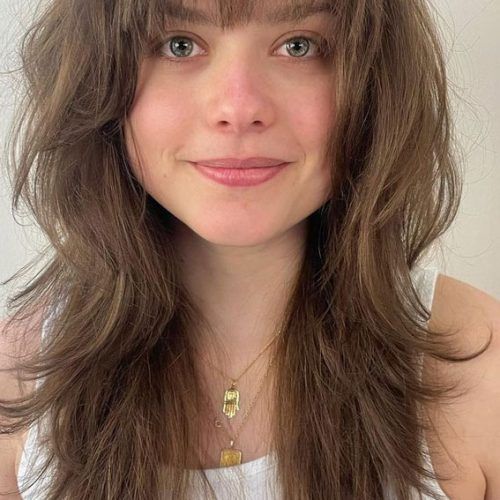 Long Bangs And Shaggy Lengths (Photo 11 of 15)