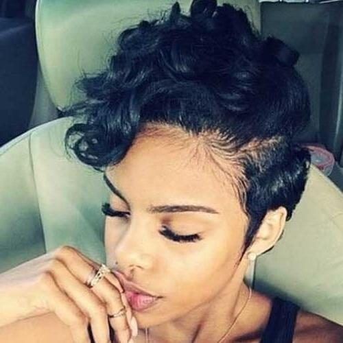Black Women With Pixie Haircuts (Photo 16 of 20)