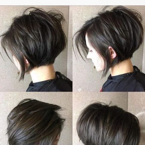 Balayage For Short Stacked Bob Hairstyles (Photo 20 of 20)