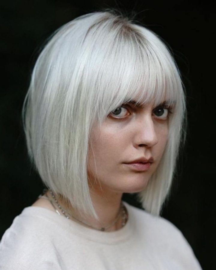 20 Best Collection of A-line Bob Hairstyles with Arched Bangs
