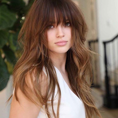 Long Bangs And Shaggy Lengths (Photo 8 of 15)