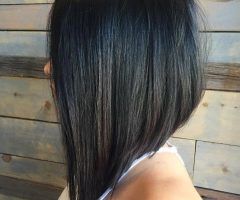 20 Best Collection of Side-parted Asymmetrical Gray Bob Hairstyles