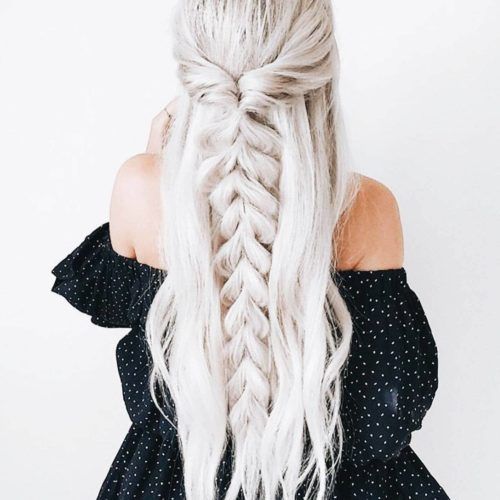 Blonde Asymmetrical Pigtails Braid Hairstyles (Photo 16 of 20)