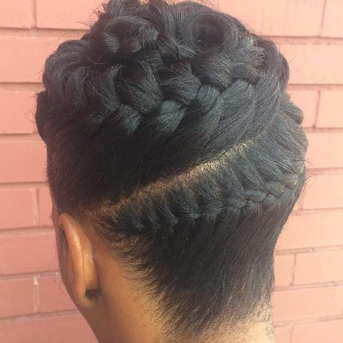 Natural Updo Hairstyles For Black Hair (Photo 6 of 15)