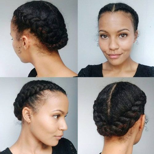 Mixed Braid Updo For Black Hair (Photo 9 of 15)