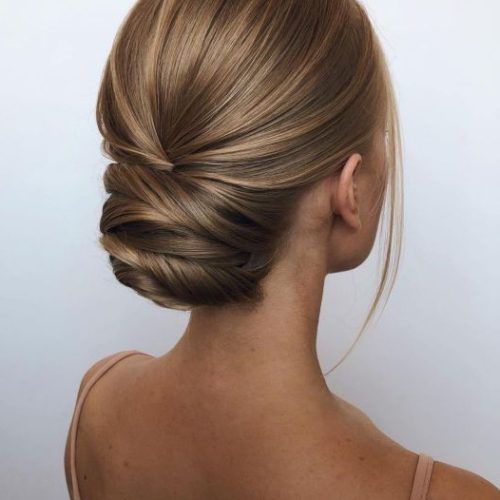 Low Bun For Straight Hair (Photo 3 of 15)