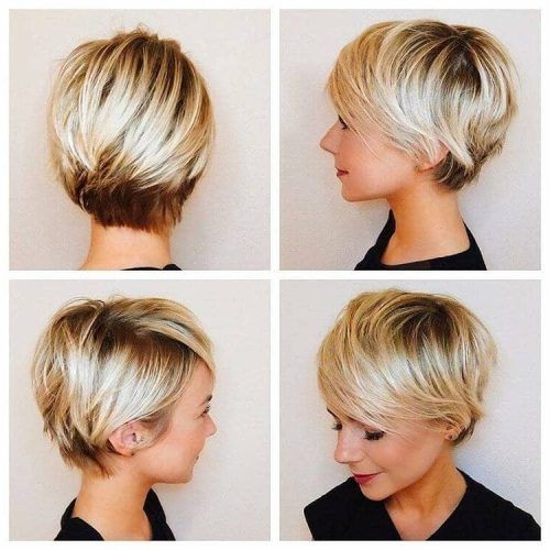 Finely Chopped Buttery Blonde Pixie Haircuts (Photo 8 of 15)