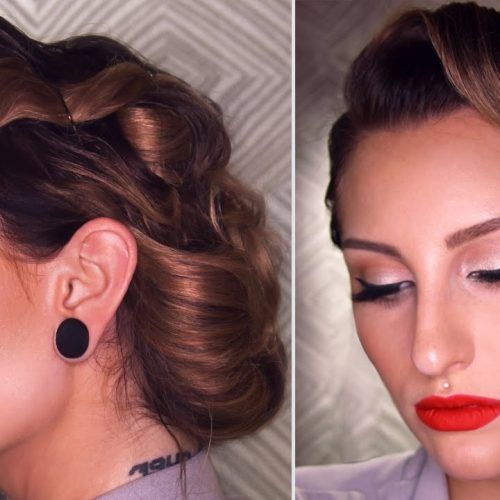 Vintage Updo Hairstyles (Photo 2 of 15)