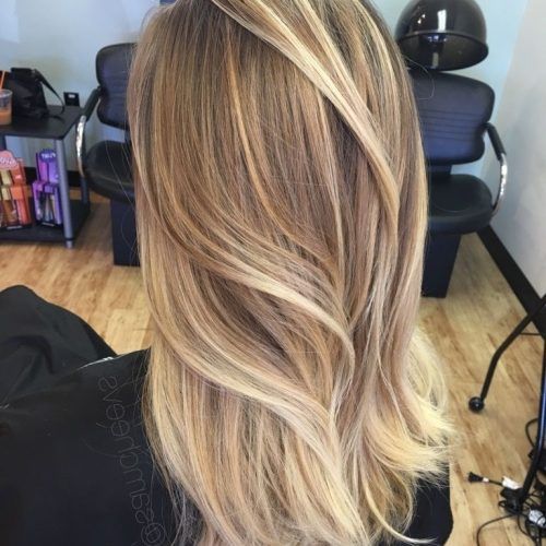 White Blonde Hairstyles For Brown Base (Photo 19 of 20)