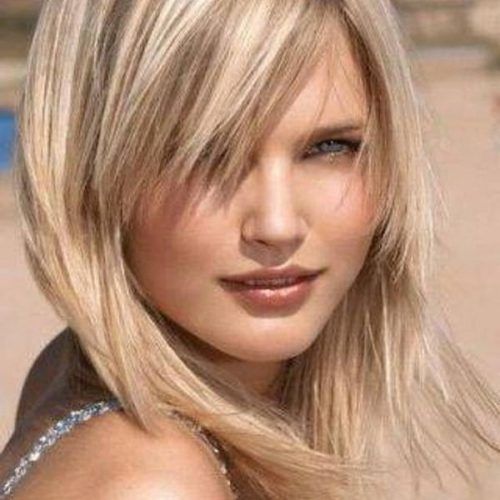 Long Hairstyles Thin Hair Round Face (Photo 12 of 15)