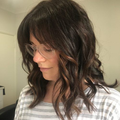 Medium Hairstyles With Bangs And Layers (Photo 13 of 20)