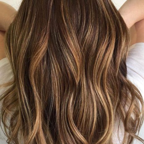 Beachy Waves Hairstyles With Balayage Ombre (Photo 13 of 20)