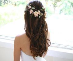 15 Best Collection of Wedding Hairstyles for Long Hair with Bangs