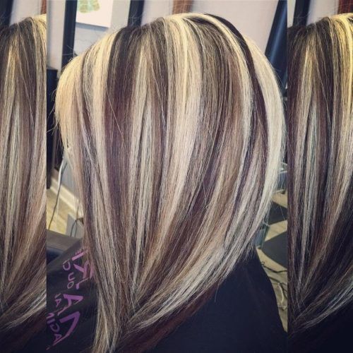 Contrasting Highlights Blonde Hairstyles (Photo 10 of 20)