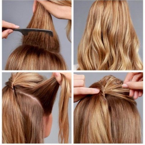 Easy Long Hair Half Updo Hairstyles (Photo 2 of 15)