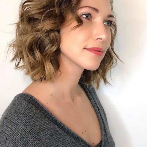 Messy Bob Hairstyles With A Deep Side Part (Photo 12 of 20)