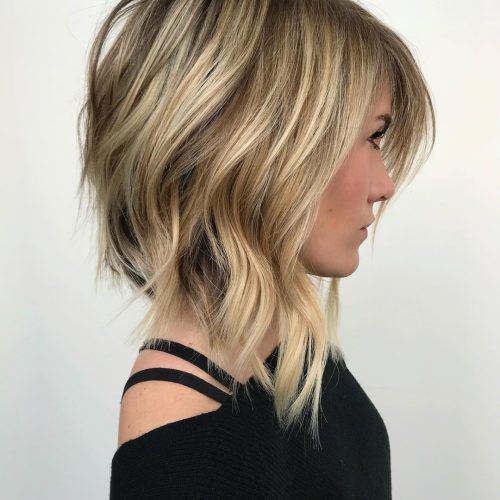 Textured Bronde Bob Hairstyles With Silver Balayage (Photo 17 of 20)