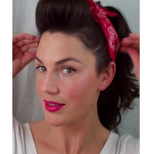 50S Updo Hairstyles For Long Hair (Photo 7 of 15)