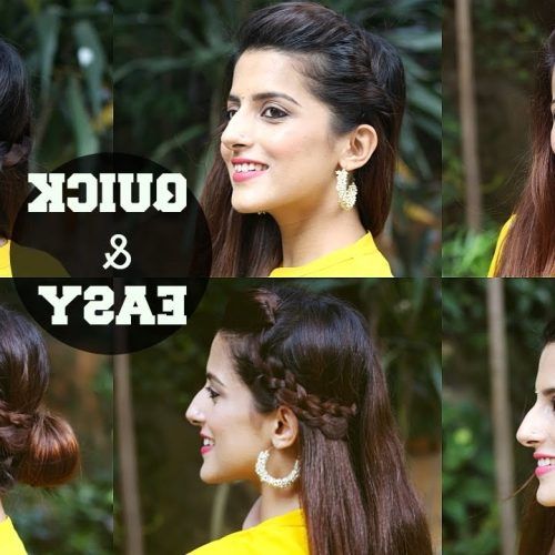 Easy Indian Wedding Hairstyles For Medium Length Hair (Photo 12 of 15)