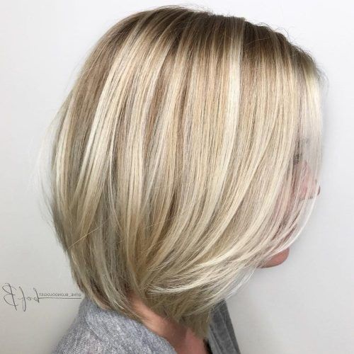 Silver Balayage Bob Haircuts With Swoopy Layers (Photo 2 of 20)