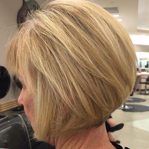 Asymmetry Blonde Bob Hairstyles Enhanced By Color (Photo 5 of 20)