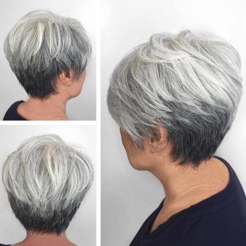 Airy Gray Pixie Hairstyles With Lots Of Layers (Photo 7 of 20)