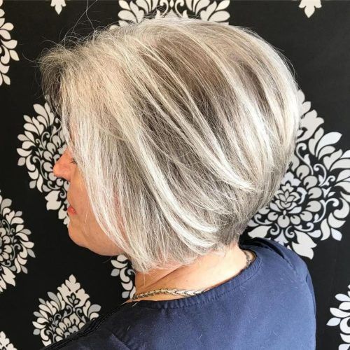 Silver And Sophisticated Hairstyles (Photo 3 of 20)