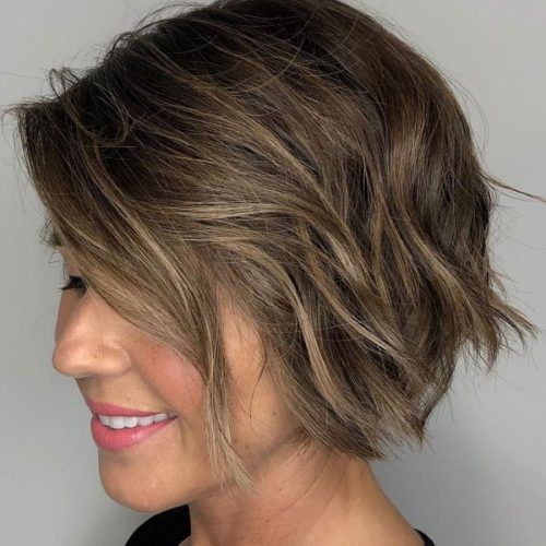 Short Bob Hairstyles With Textured Waves (Photo 4 of 20)