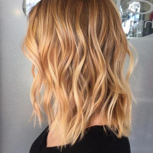 Marsala To Strawberry Blonde Ombre Hairstyles (Photo 10 of 20)
